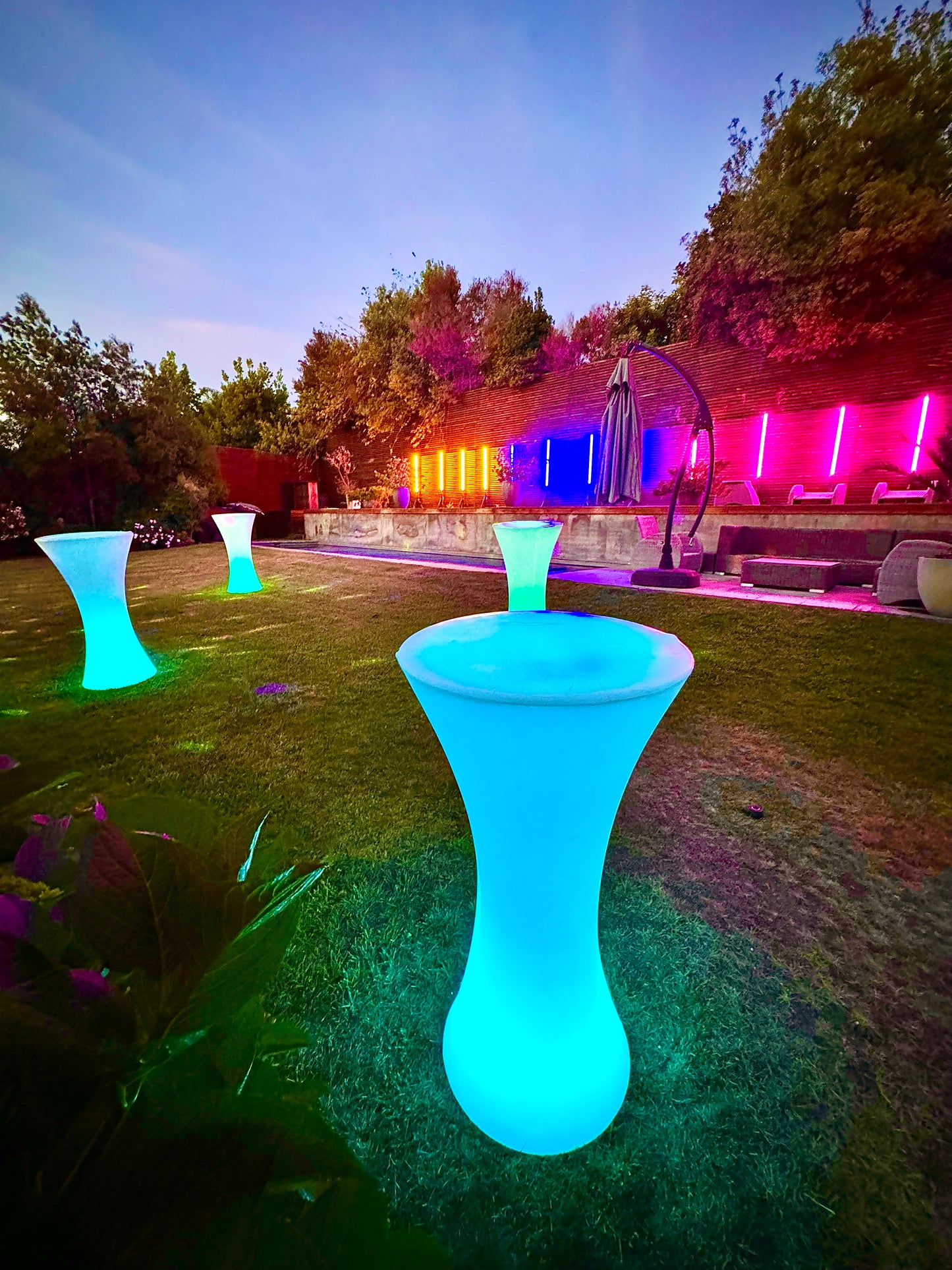 Mesa alta Led